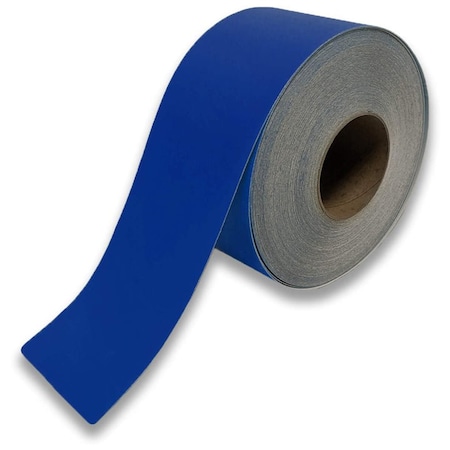 Pristine Products Blue, Industrial Floor Tape, 4'' x 100 ft Q4B